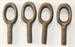 Model T New Old Stock Fender Eye Bolt Set of 4.