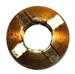 Windshield hinge slotted nut, brass