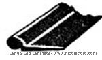 7840C - Windshield rubber, coupe and tudor