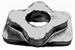 Model T V8 carburetor adapter, aluminum
