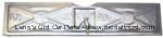 Model T RA-3-RAJO - Rajo script left side cover, aluminum, unpolished.