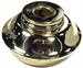 E&J lamp font, solid brass
