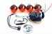 Directional turn signal kit, with lights, 12 volt