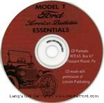 T1-CD - T Ford Service Manual on CD-ROM