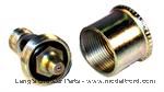 2545GR - STEEL rear axle or drive shaft grease cup, with modern zerk fitting