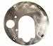 Brake drum backing plate, passenger’s side