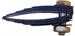 Leaf spring set for shifter, holds shift yoke in gear, part of 158C