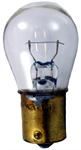 12-21CP - 21 c.p. light bulb, single contact, 12 volt, (straight pins)