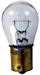 21 candle power light bulb, single contact, 12 volt, (straight pins)