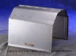 Model T NO103 - Hood. Steel with brass handles, non-original accessory