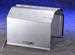 Hood. Aluminum with stamped steel handles, no louvers.