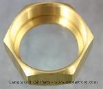 3061 - Exhaust pipe pack nut, brass