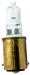 Model T Halogen tail lamp bulb, 20 WATT, 12 volt, straight pin, single contact