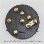 Model T Ignition Switch Back Plate Only, Pin Type, Best Quality - 5012PBQ