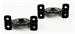 Model T Windshield Hinges for Wood framed windshields - 7818-19W
