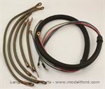Model T Show Quality Wiring set, 1909-1914 Car with gas headlights  - WSOR