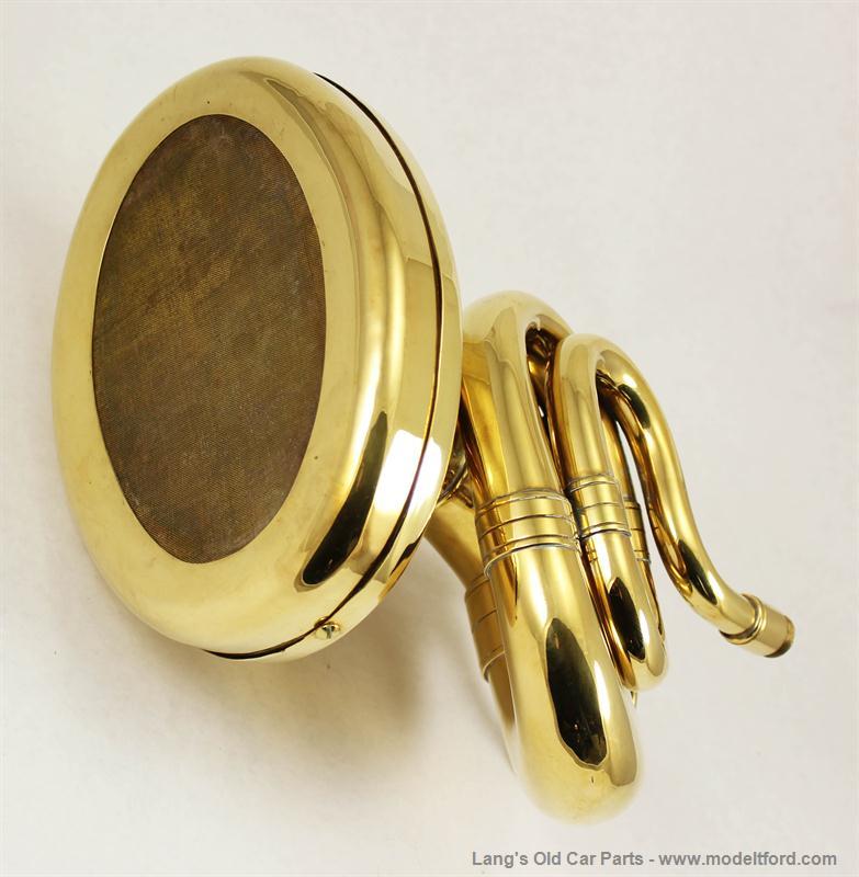 Model T Brass Bulb Horn, Triple Twist, Driver's Side, 64321L