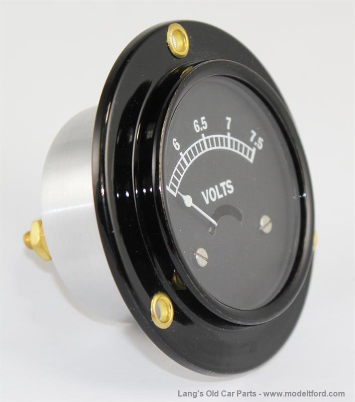 Model T Voltmeter, 6 volt, for use with an alternator, 50166V