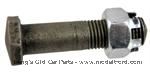 Model T 3437 - Brake and reverse pedal support bolt and nut