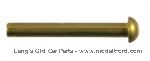 Model T 3509RBO - Steering Quadrant rivets, brass, oversize