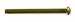 Steering Quadrant to column rivet, brass, standard size