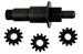 OVERSIZE Steering pinion and gear set 5-1 gear ratio 4 piece set