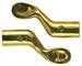 Model T Accessory spark, gas and door, lever extensions, polished brass