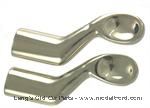 3524AN - Accessory spark and gas lever extensions, nickel plated