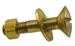 Model T 3639MB - Bolt set for Firewall bracket to firewall, brass.