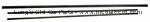 4051RA - Hood hinge rod, cold finish steel, set of 3
