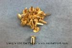 4060B - Brass rivets for hood lacing, packet of 24