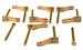 Model T Heinze and Kingston coil box contact and terminal assembly bolt set