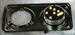 5012 - Ignition switch assembly with 2 keys, black, (ammeter not included)