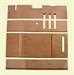 3626E - Front Floorboard, Plywood, Open Car