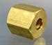Model T 2910 - Gas feed pipe pack nut, brass, 2 per car