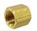 Model T 2910 - Gas feed pipe pack nut, brass, 2 per car