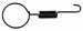 Model T Snap on hand brake spring