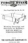 FB2 - Roadster Pick-up Body Plans