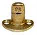 Model T MUR2-TB - Murphy Fastener, thick curvced oval base for top bows, double stack, solid brass