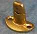 Model T MUR2-TB - Murphy Fastener, thick curvced oval base for top bows, double stack, solid brass