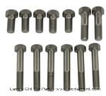 Model T 3008-3112D - Stainless Steel Domed Head Engine Bolt Set 13pc for 1927
