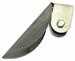 4038E - Exhaust deflector, stainless steel for a cars with a round tailpipe after the muffler.