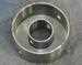 Crankshaft pulley with undersize crankshaft hole for worn cranks.
