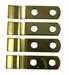 3635DWBR - Dash to windshield brackets, brass