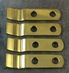 3635DWBR - Dash to windshield brackets, brass