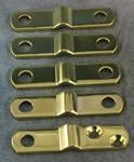 3634DB - Dash brackets, brass, for 2 piece dash