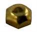 Model T 3511LC - Steering wheel nut, brass, low crown. Accessory
