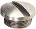 Housing oil plug, slotted style