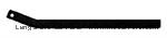 Model T 2344 - Jack handle only for late style stamped steel jack