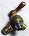 Model T 6055 -  Gas line shut off, brass, vintage style